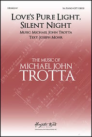 Love's Pure Light, Silent Night SA choral sheet music cover Thumbnail